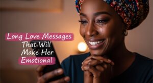 Long Love Messages That Will Make Her Emotional