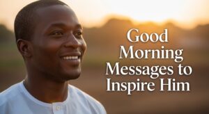 Good Morning Messages to Inspire Him